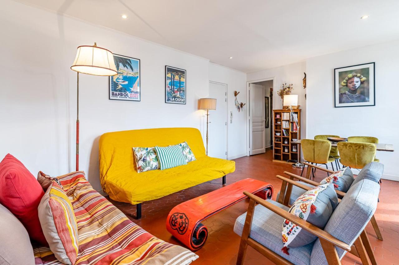 Balcon Filant, Vue 180, Store, Netflix, Clim ,Ascenseur, T2, Acces Avec Code Apartment Marseille Exterior photo