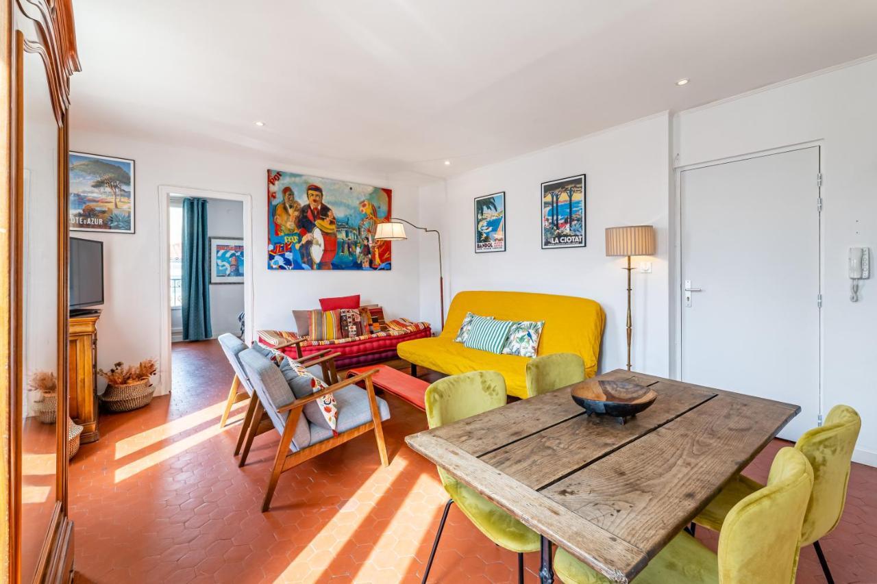 Balcon Filant, Vue 180, Store, Netflix, Clim ,Ascenseur, T2, Acces Avec Code Apartment Marseille Exterior photo